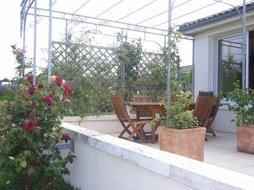 Chambres D'Hotes L'En Haut Des Vignes Mérignac Εξωτερικό φωτογραφία